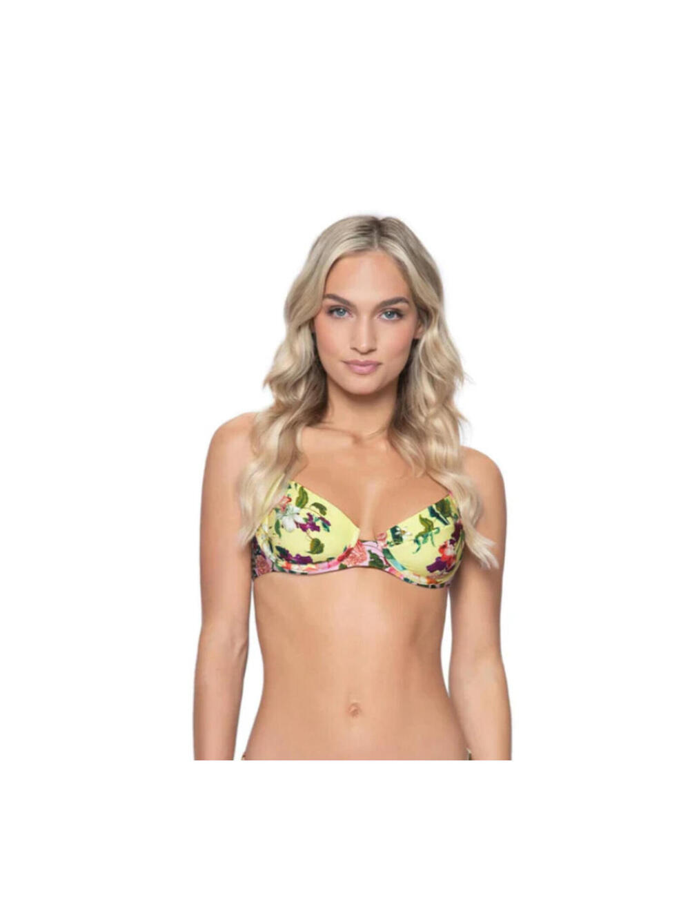 PQ Perla Halter Top & Reversible Seamless Wave Bottoms, SZ S, $168, NWT, #3250